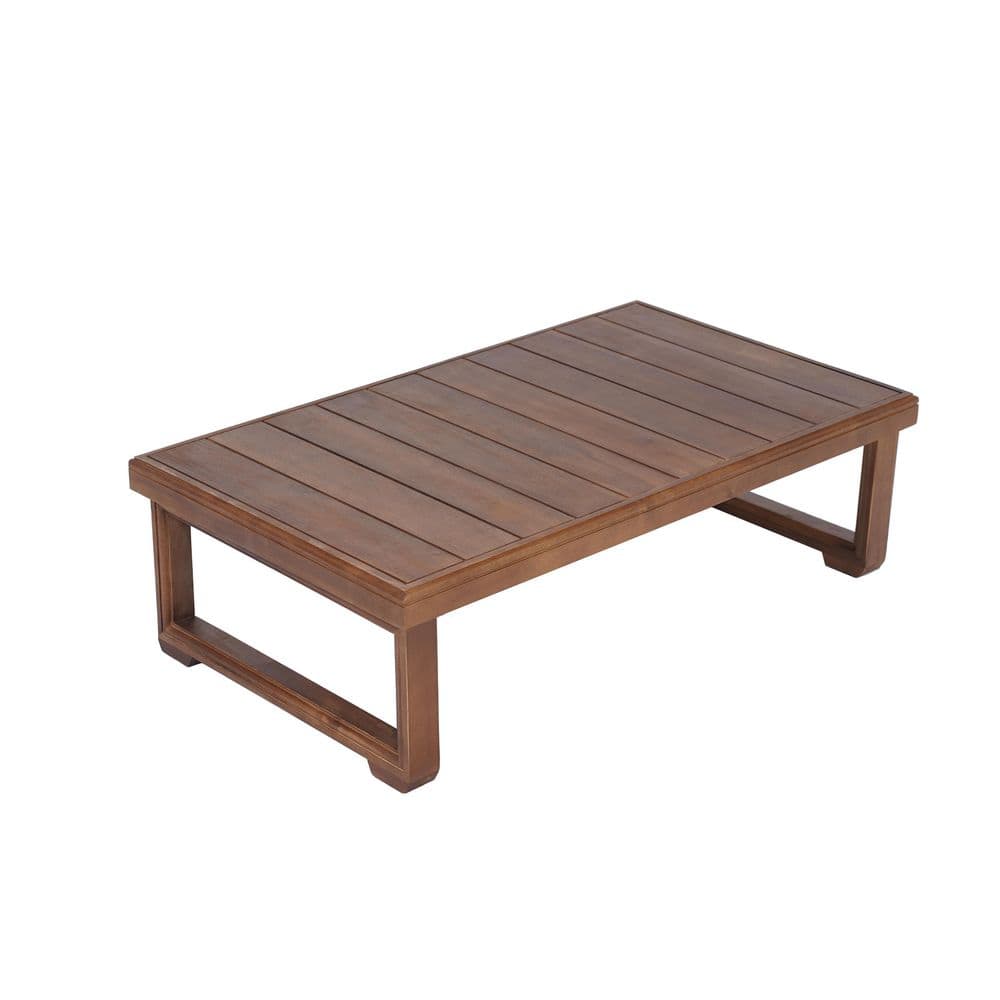 38.5 in. W x 22 in. D x 11.25 in. H Mocha Brown Rustic Outdoor