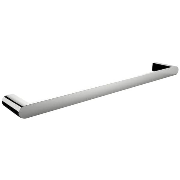 Unbranded 23.66 in. Wall Mounted Towel Bar in Chrome