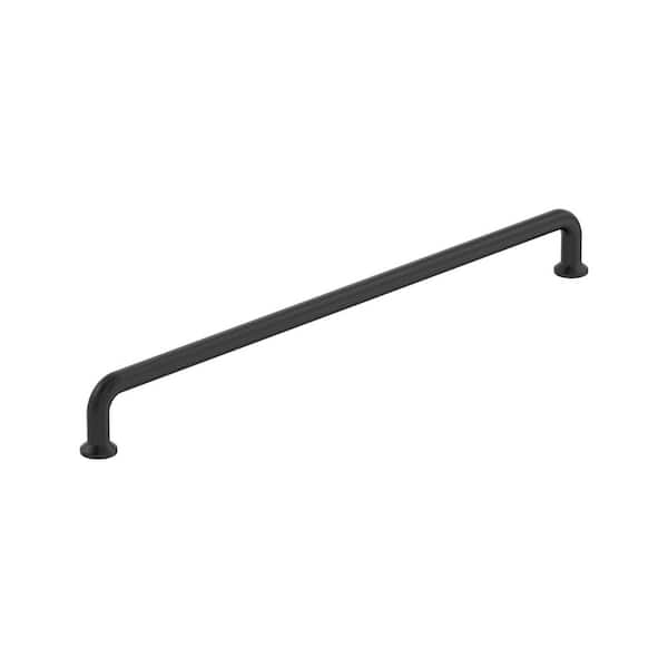 Factor 12-5/8 in. (320 mm) Center-to-Center Matte Black Arch Cabinet Pull