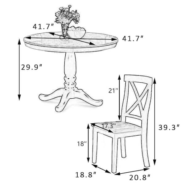 Angel line 5 on sale piece dining set