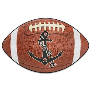 Vanderbilt Commodores Brown Football 2 ft. x 3 ft. Area Rug