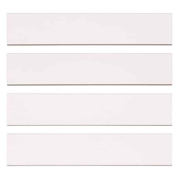 ANDOVA Concerto-Opus Capella 2 in. x 10 in. Glossy Ceramic Beveled Subway Wall Tile (9.6 sq. ft./Case)