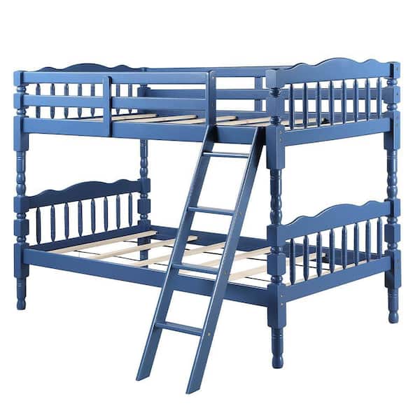 Homestead Blue Twin Bunk Bed