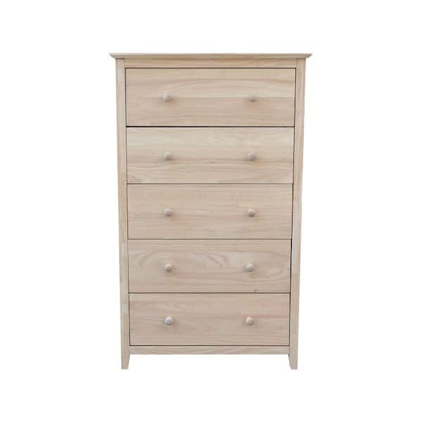 Unfinished wood deals dressers for sale