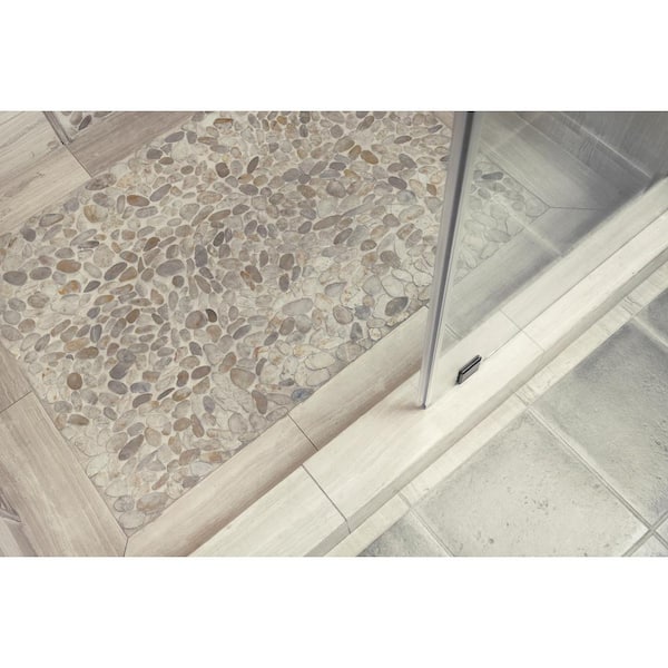 Ashen Grey 12 in. x 24 in. Honed Ashen Grey Marble Marble Look Tile (10.0 sq. ft./Case)