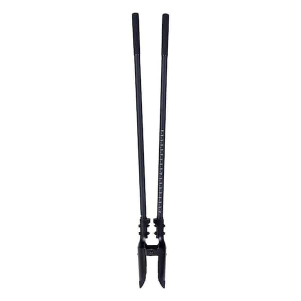 0.12 cu. ft. Steel Post Hole Digger with Fiberglass Handles