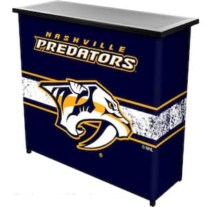 Nashville Predators Logo Yellow 36 in. Portable Bar