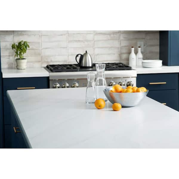 FORMICA 3 in. x 5 in. Laminate Sheet Sample in 180fx White