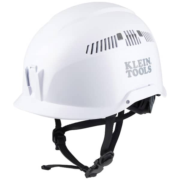 Klein Tools Safety Helmet, Vented-Class C, White