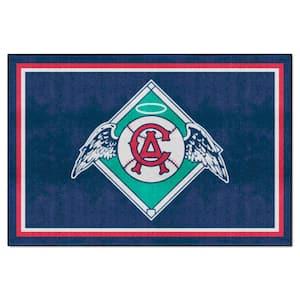 Anaheim Angels 5ft. x 8 ft. Plush Area Rug