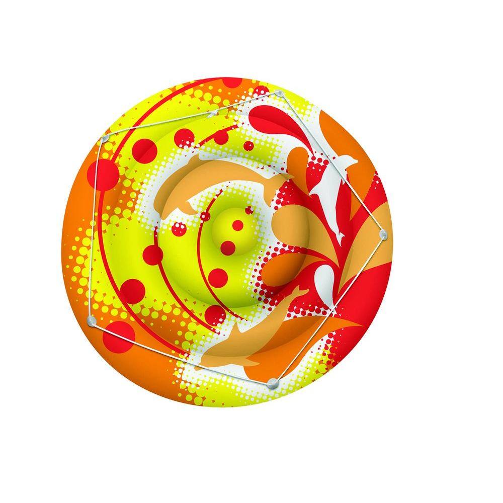 Poolmaster Calypso Island Swimming Pool Float 83676 The Home Depot