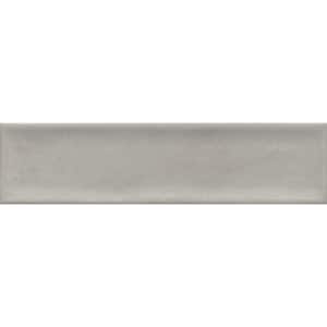 Raku Silver 2.95 in. x 11.81 in. Glazed Matte Ceramic Wall Tile (0.242 sq. ft. per Piece/Sold in Case of 25 Pieces)
