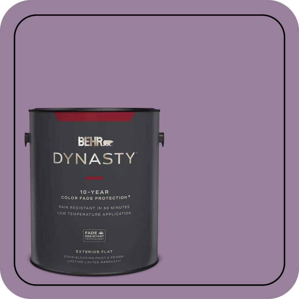 1 gal. #670D-6 Mixed Berries Flat Exterior Stain-Blocking Paint & Primer price history on PriceWatchPro
