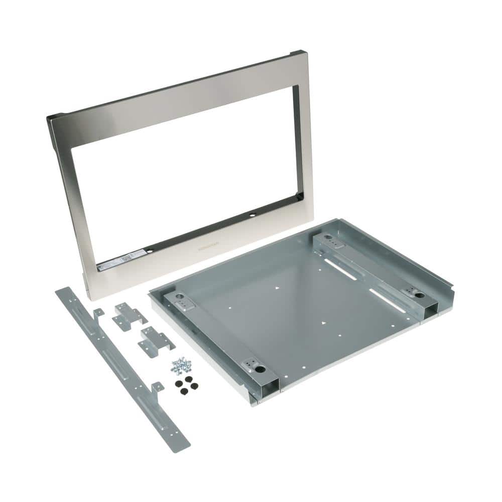 GE Monogram 27 in. Built-In Microwave Trim Kit ZX2127SLSS - The