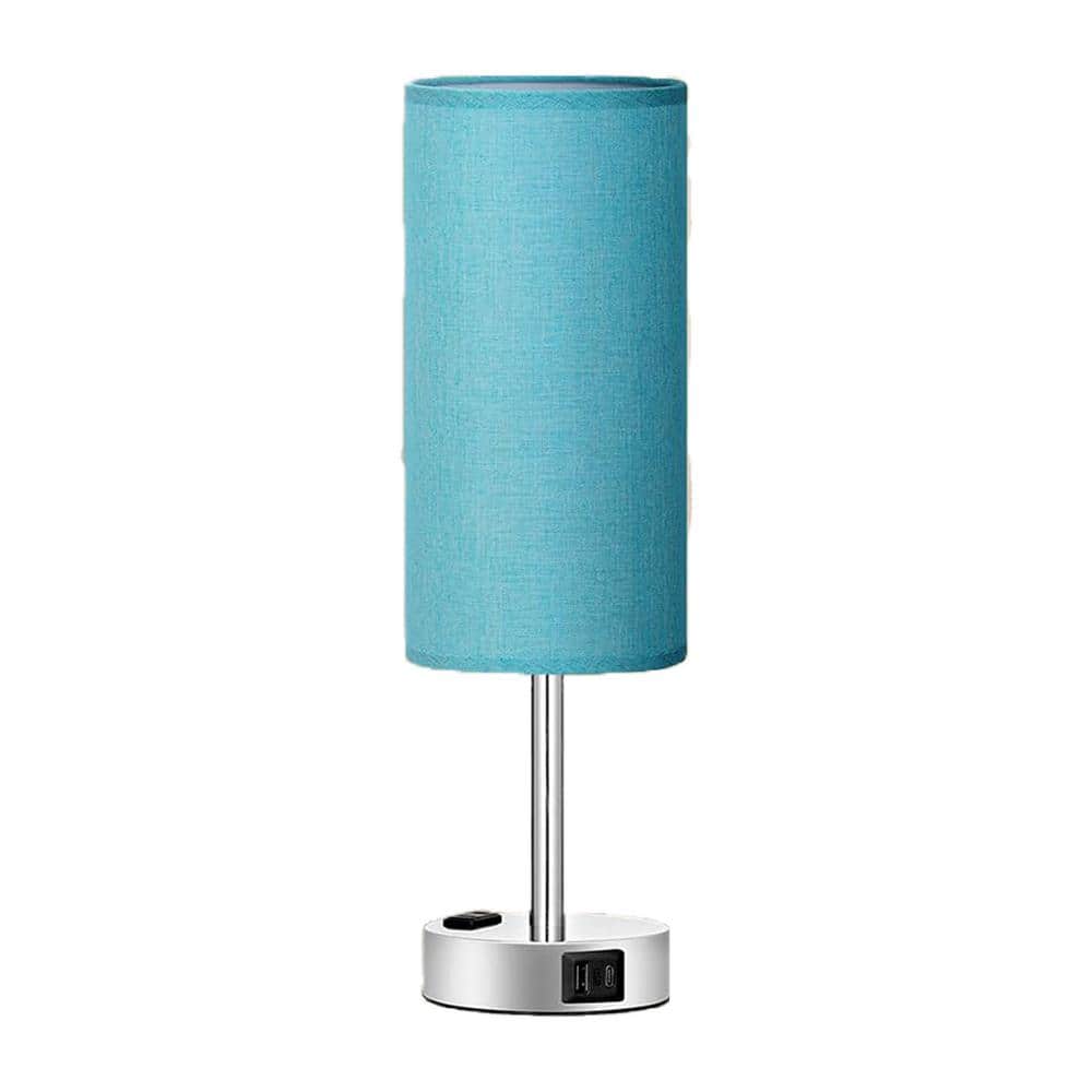 Plug and Play 14 in. Touch Slver Dimmable Integrated LED Task and Reading L