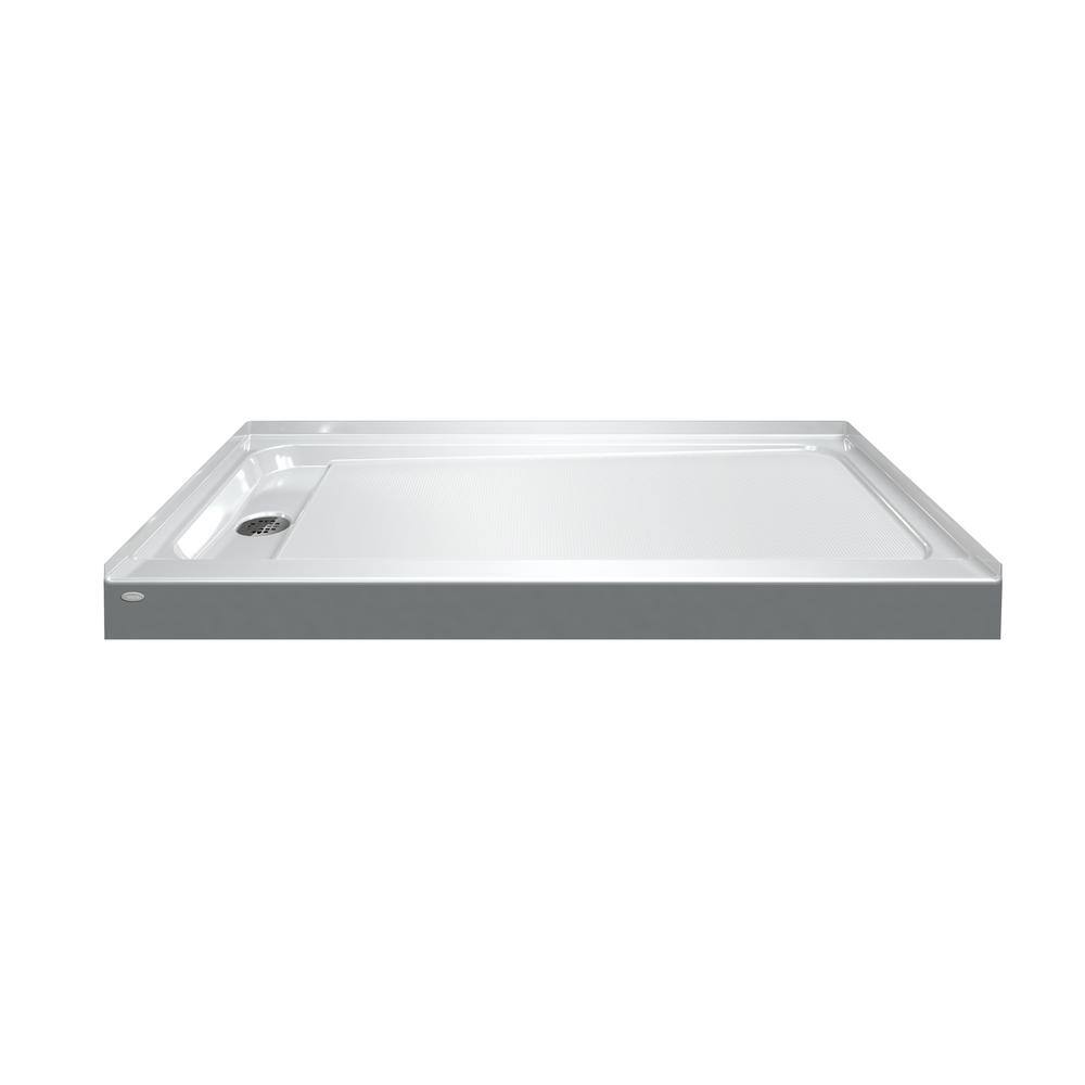 White Rectangular Glossy Acrylic 32" x 60" Shower Base
