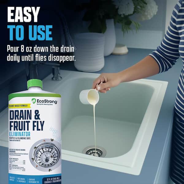 EcoStrong 32 oz. Drain and Fruit Fly Eliminator DFE-32 - The Home