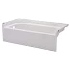 STERLING Ensemble 5 ft. Left Drain Bathtub in White 71171110-0