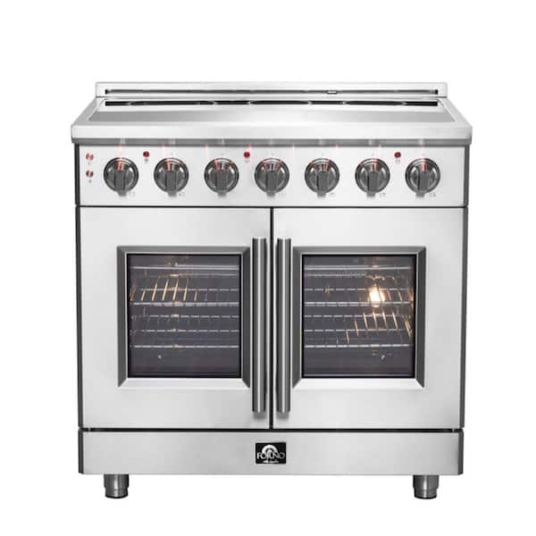 Forno Massimo 36 in. Freestanding French Door Electric Range