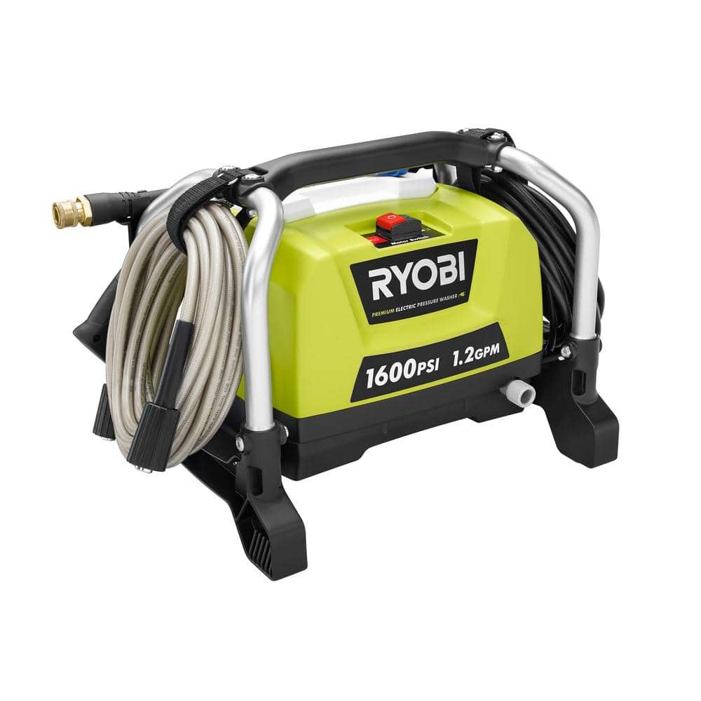 RYOBI 1600-PSI Electric Pressure Washer RY141600 The Home Depot