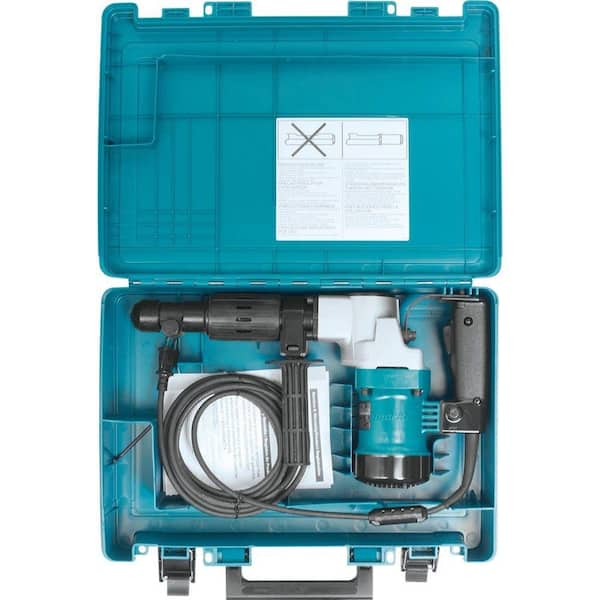 Makita 12 in. Corded Spline Concrete/Masonry Hammer Drill with Side Handle and Hard Case HR4041C - The Home Depot