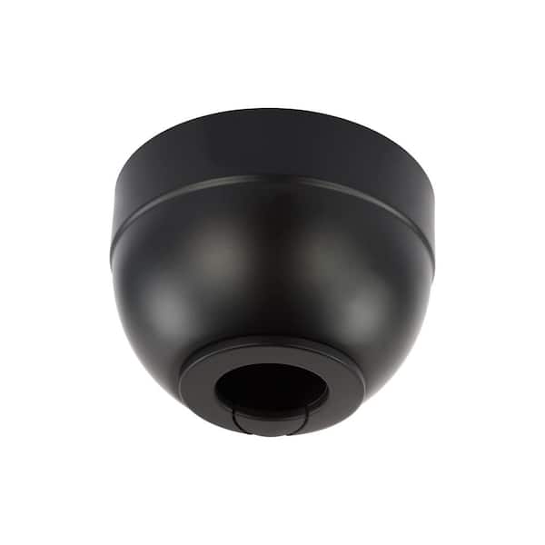 Generation Lighting Black Fan Slope Ceiling Mounting Kit for Slopes up