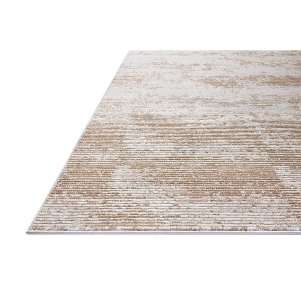 Townes Sand / Beige 7 ft. 10 in. x 10 ft. Contemporary Area Rug