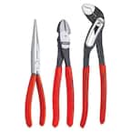 3-Piece Forged Steel Universal Pliers Set with Alligator Pliers Set