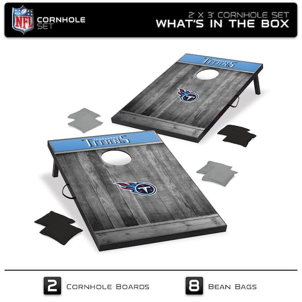 Tennessee Titans Cornhole Wraps - Set of 2