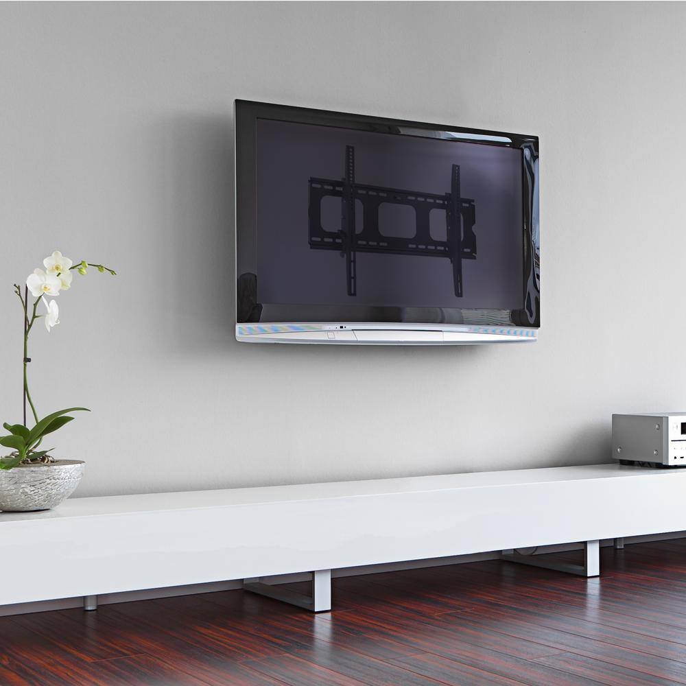 Heavy Duty Black Tilting TV Wall Mount Bracket