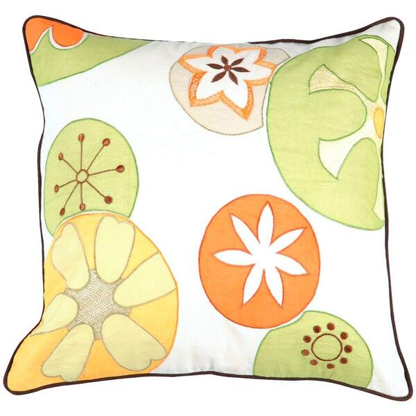 Artistic Weavers Fun 18 in. x 18 in. Decorative Pillow-DISCONTINUED