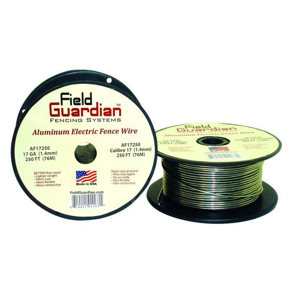 Field Guardian 120 Ft 14 Gauge Aluminum Wire Af14120 The Home Depot Field Guardian 120 Ft 14 Gauge Aluminum Wire Af14120 The Home Depot