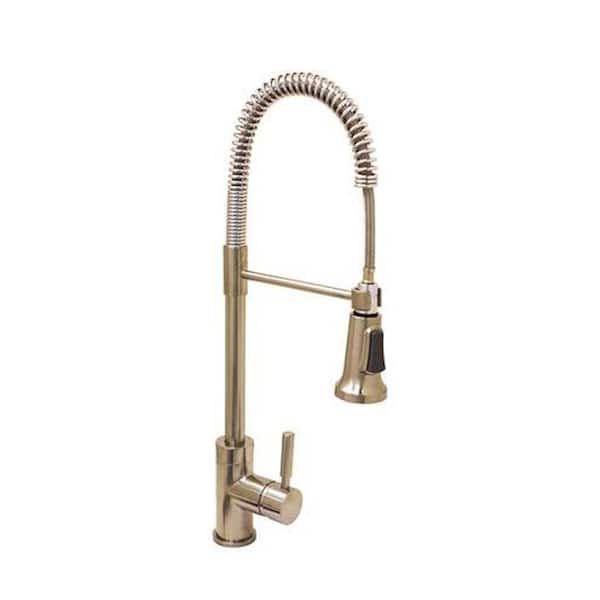 Premier Essen Single-Handle Pull-Down Sprayer Kitchen Faucet in Chrome