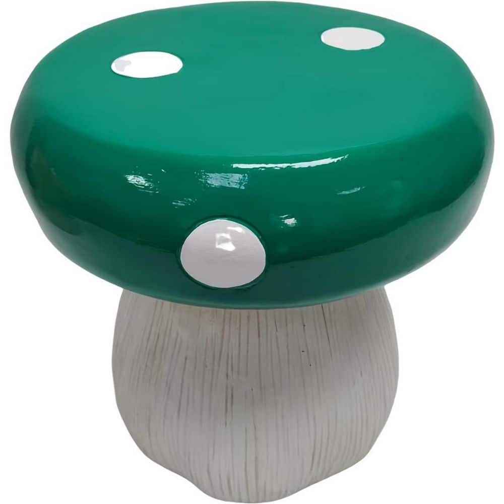 White and Green Plastic Garden Stool, Resin Mushroom Statue Decoration Stool price history on PriceWatchPro