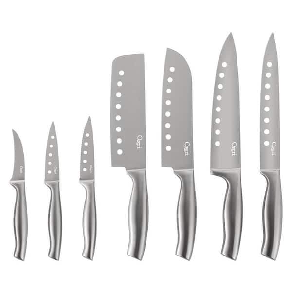 Ozeri Japanese Stainless Steel 6-Piece Knife Block Set with