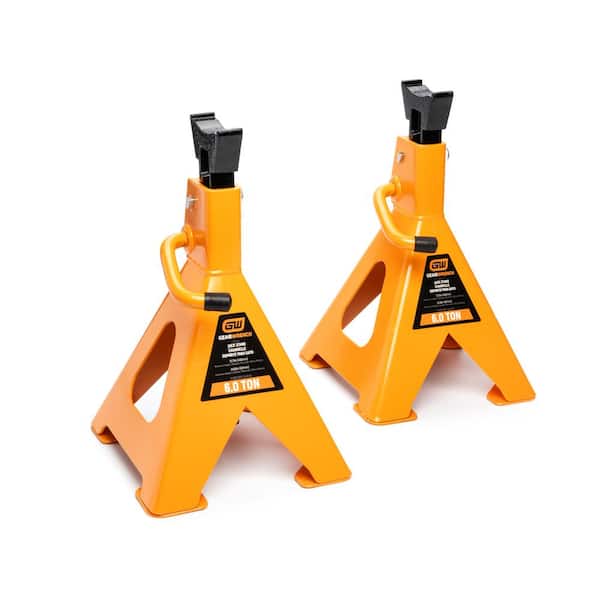 GearWrench GWJS6T 6 Ton Ratcheting Jack Stand - 2 per Pack