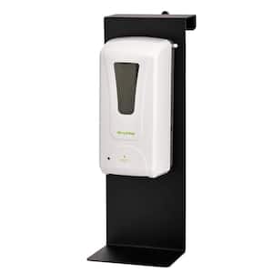 40 oz.. Automatic Gel Sanitizer Dispenser with Wall Mounted Stand, Black