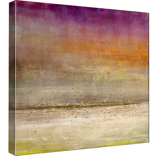 PTM Images 15 in. x 15 in. ''Refraction Horizon 4'' Printed Canvas Wall Art
