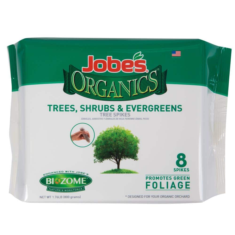 UPC 073035012102 product image for 1.76 lb. Organics Tree, Shrub and Evergreen Fertilizer Spikes with Biozome, OMRI | upcitemdb.com