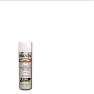 15 Ounce High Performance Enamel Flat White Spray Paint (6-Pack)