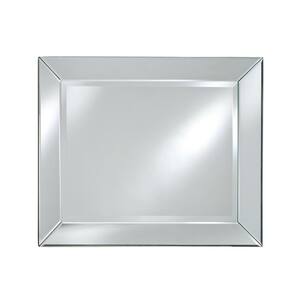Radiance 40 in. W x 51 in. H Framed Rectangular Beveled Edge Bathroom Vanity Mirror in Clear