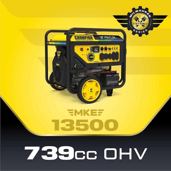 Champion Power Equipment 16,875/13,500-Watt Electric Start