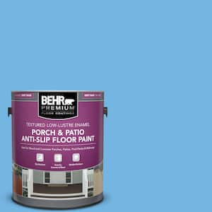 BEHR PREMIUM 1 gal. #N540-4 Silhouette Textured Low-Lustre Enamel Interior/Exterior  Porch and Patio Anti-Slip Floor Paint 623001 - The Home Depot