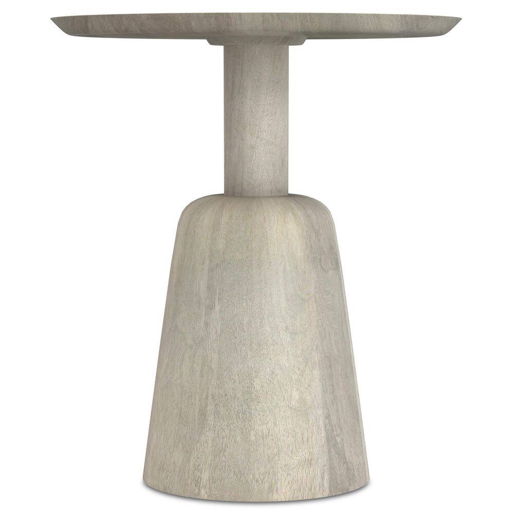 Finchley White Wash Solid Mango Wood Round Side Table