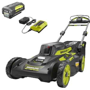 40V Brushless 20 in. Cordless Battery Walk Behind Self-Propelled Mower with 6.0 Ah Battery and Charger