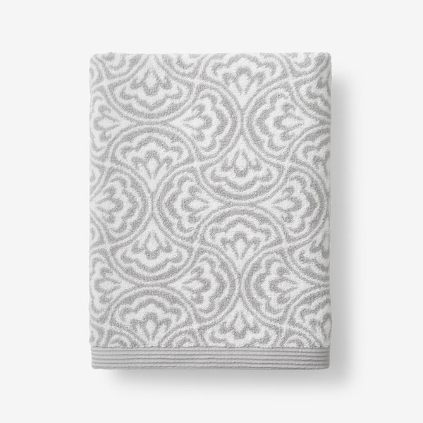 Silver Company Cotton Gingko Jacquard Bath Towel