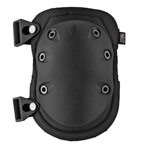 335 Black Cap Slip Resistant Rubber Cap Knee Pads