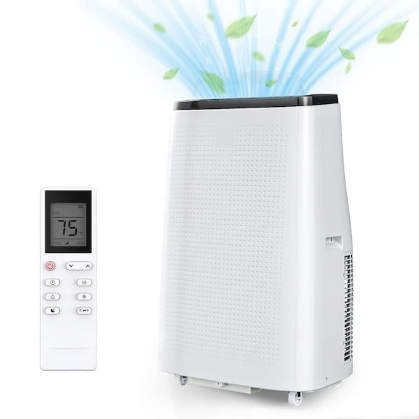 Portable Air Conditioners, 14000 BTUs Portable AC Unit 3-in-1 Cooling, Dehumidifier and Fan for Room Up to 750 sq. ft.