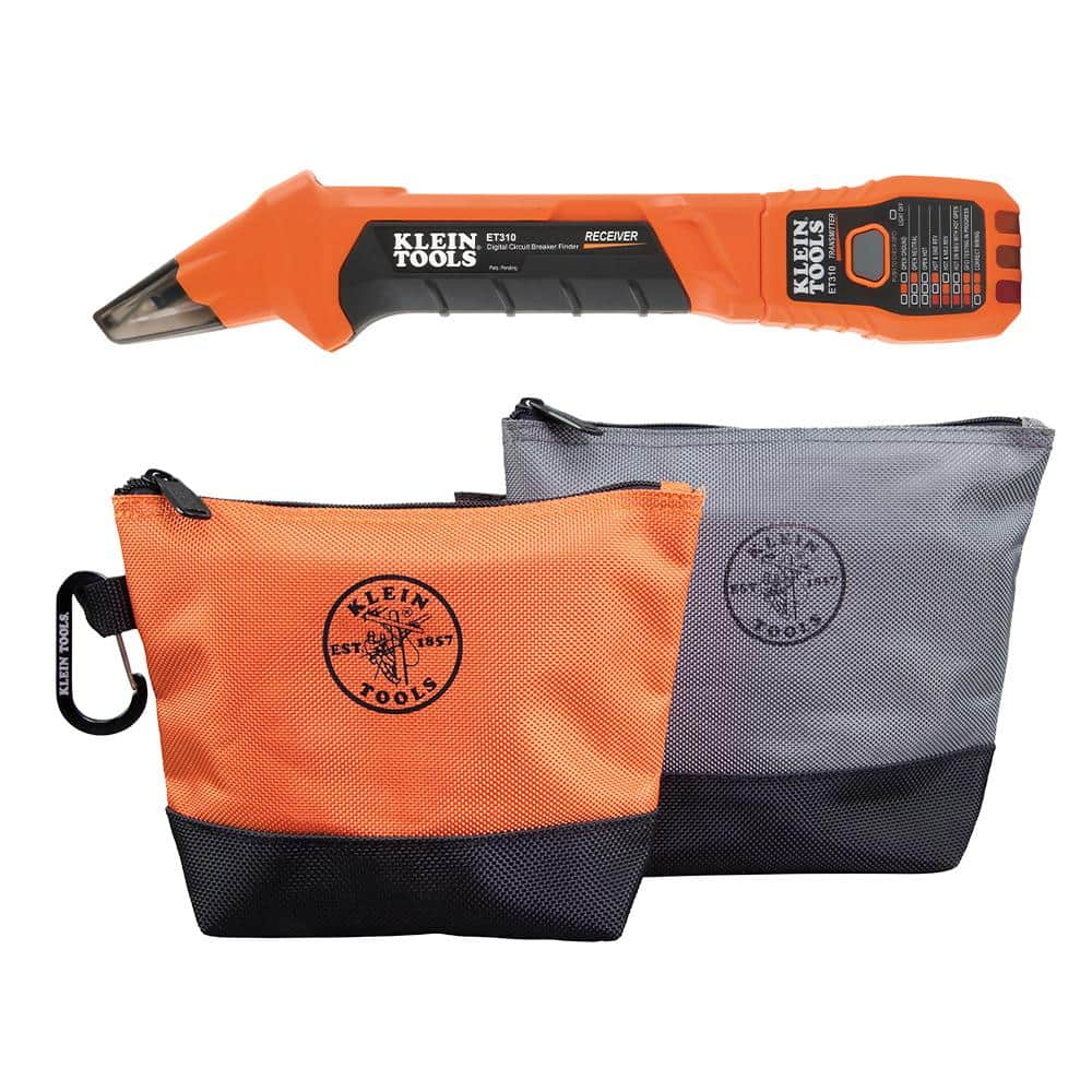 Digital Circuit Breaker Finder with Stand-Up Zipper Tool Bag Set price history on PriceWatchPro