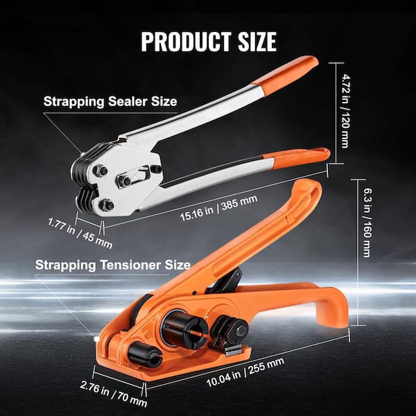 VEVOR Packaging Strapping Banding Kit with Strapping